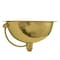 Nantucket Sinks RLB 16.5 Inch Hammered Brass Round Undermount Bathroom Sink With Overflow RLB-OF - alternate 5